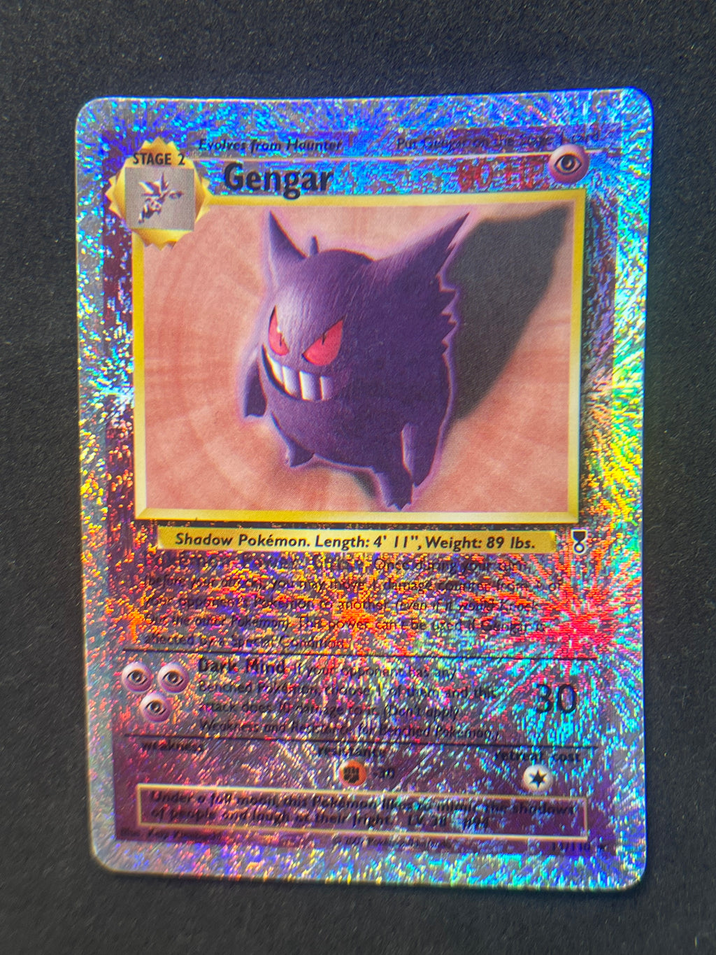 Pokémon Gengar 11/110 Legendary Collection Reverse Holo Einzelkarte [LC/ENG 🇬🇧] Excellent / Near Mint