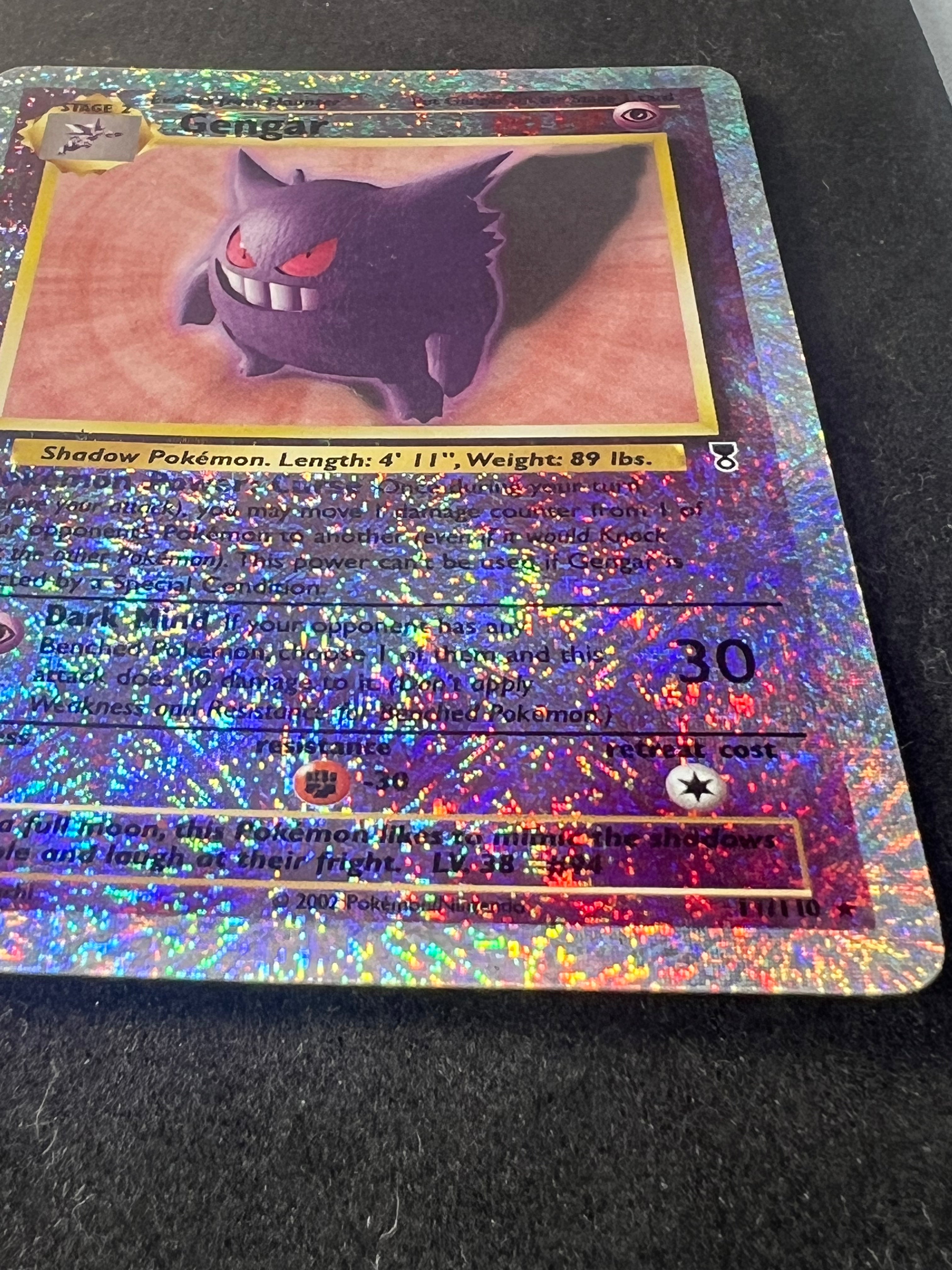 Pokémon Gengar 11/110 Legendary Collection Reverse Holo Einzelkarte [LC/ENG 🇬🇧] Excellent / Near Mint